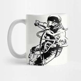 Astronaut Walking in Space Mug